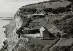 Coastguard Cottages, Ecclesbourne Glen 1938